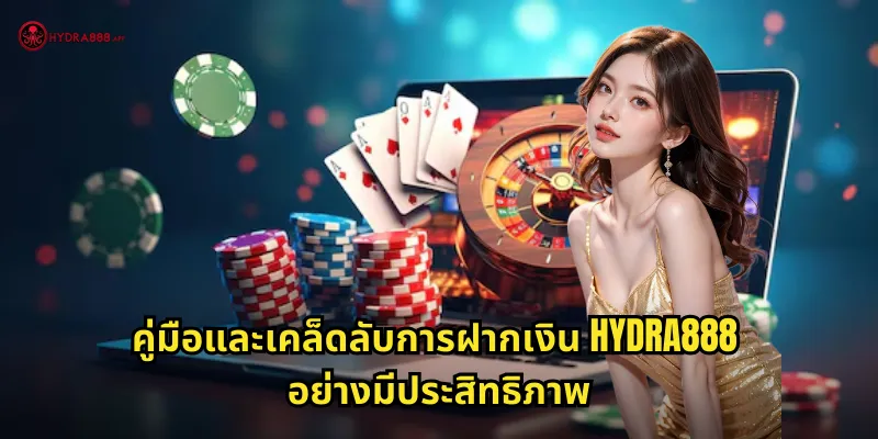 คู่มือและเคล็ดลับการฝากเงิน HYDRA888 อย่างมีประสิทธิภาพ